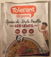 Sokerin määrä sisällä Tolerant Organic Spanish Style Paella