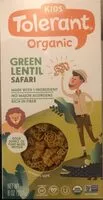 Sokerin määrä sisällä Green lentil pasta