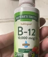 İçindeki şeker miktarı B-12 10,000 mcg