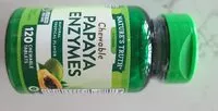 İçindeki şeker miktarı Chewable Papaya Enzymes