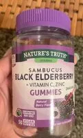 İçindeki şeker miktarı Sambucus Black Elderberry Gummies