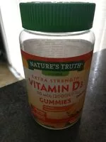 İçindeki şeker miktarı Vitamin D3 gummies