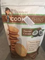 चीनी और पोषक तत्व Cookies thins