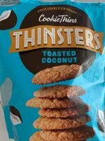 Suhkur ja toitained sees Cookie thins