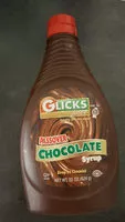 Sucre et nutriments contenus dans Glicks