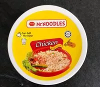 Sucre et nutriments contenus dans Pran mr noodles