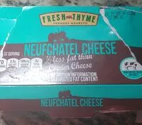 Количество сахара в Neufchatel cheese