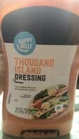 入っている砂糖の量 Thousand Island Dressing