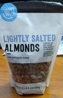 Sokerin määrä sisällä Lightly Salted Almonds