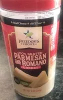 Amount of sugar in Parmesan Cheese