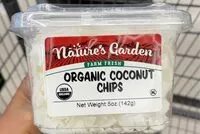 入っている砂糖の量 Organic coconut chips