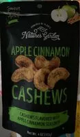 入っている砂糖の量 Apple Cinnamon Cashews
