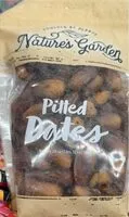 入っている砂糖の量 Pitted dates