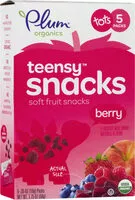 İçindeki şeker miktarı Teensy fruits