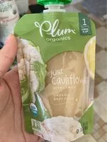 İçindeki şeker miktarı Plum organics just cauliflower