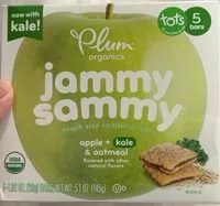 İçindeki şeker miktarı Jammy Sammy Apple + Kale & Oatmeal
