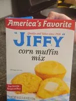 Suhkru kogus sees Jiffy corn muffin mix