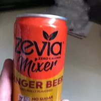 Sugar and nutrients in Zevia mixer