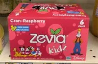 Amount of sugar in Zevia kidz