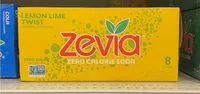 Amount of sugar in Zeviz twisted lemon lime