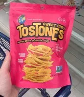 चीनी की मात्रा Sweet Chili Tostones Crunchy Green Plantain Chips
