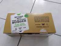 Suhkru kogus sees Beyond burger