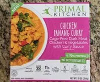 Zuckermenge drin Chicken Panang Curry