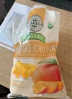 Quantité de sucre dans mango chunks