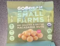 चीनी की मात्रा Macadamia nuts
