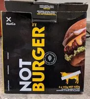 Amount of sugar in Not Burger