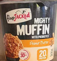 入っている砂糖の量 Mighty muffin with probiotics*, peanut butter