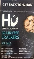 चीनी की मात्रा Sea Salt Grain-Free Crackers