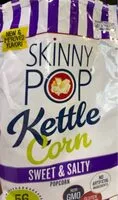 Amount of sugar in Skinny Pop Kettle Corn Sweet and Salty