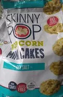 Amount of sugar in Mini popcorn cakes