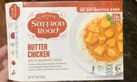 Amount of sugar in Butter chicken