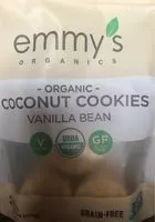 Sucre et nutriments contenus dans Emmy s organics inc