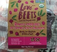 Sucre et nutriments contenus dans Love beets