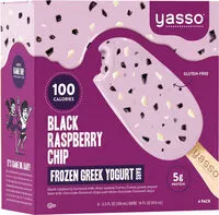 含糖量 Black Raspberry Chip Forzen Greek Yogurt Bars