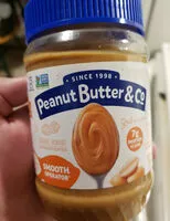 चीनी और पोषक तत्व Peanut butter co