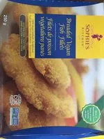 चीनी की मात्रा Filets de poisson végétalien panés