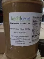 Jumlah gula yang masuk Sunflower Seed Butter