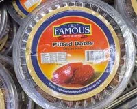 入っている砂糖の量 Pitted dates