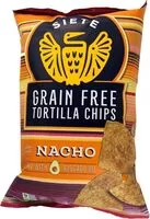 İçindeki şeker miktarı Grain free tortilla chips nacho