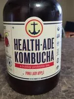 入っている砂糖の量 Healthade kombucha organic pink lady apple