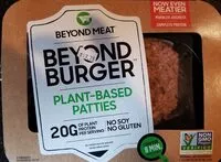 Suhkru kogus sees Beyond Burger Plant-Based Patties