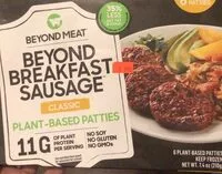 Suhkru kogus sees Plant-Based Patties