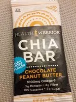 Сахар и питательные вещества в Health warrior