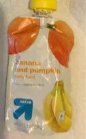 Количество сахара в Banana and pumpkin baby food