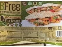 入っている砂糖の量 Stone baked pita breads