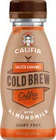 İçindeki şeker miktarı Cold Brew Coffee With Almondmilk, Salted Caramel